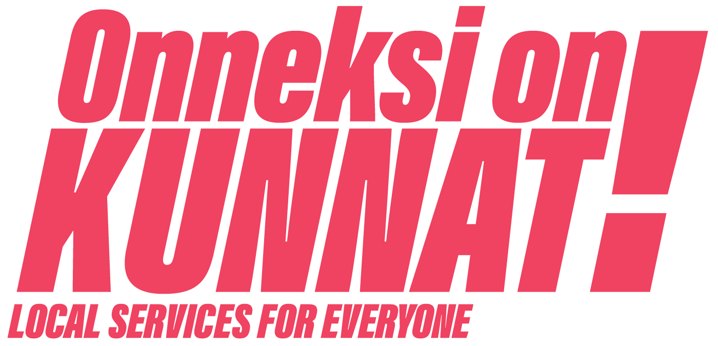 Onneksi on kunnat